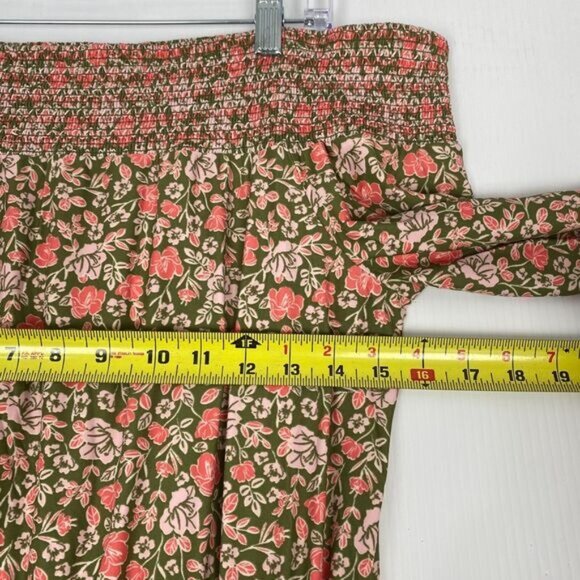 CABANA LIFE S Jetties Beach Off The Shoulder Ruffle Maxi Dress/Cover-up Size L - Picture 16 of 16